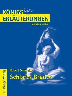cover image of Schlafes Bruder von Robert Schneider. Textanalyse und Interpretation.